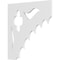 Ekena Millwork Wellington Architectural Grade PVC Bracket, 5/8"W X 22"D X 22"H BKTP01X22X22WE - alternate 1